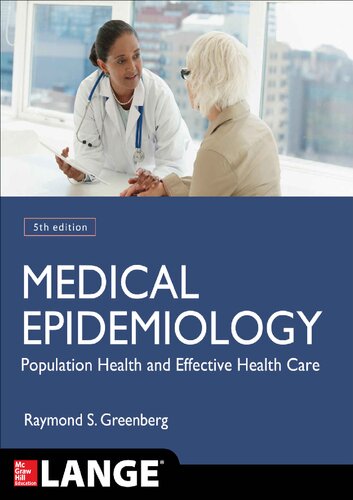 Medical Epidemiology: Population Health and Effective Health Care, Fifth Edition 2015