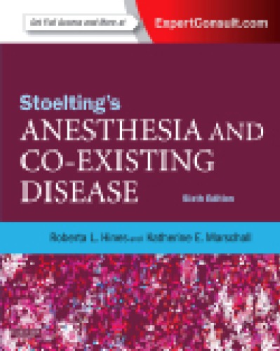 Stoelting's Anesthesia and Co-existing Disease 2012