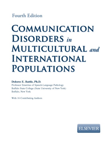 Communication Disorders in Multicultural and International Populations 2012
