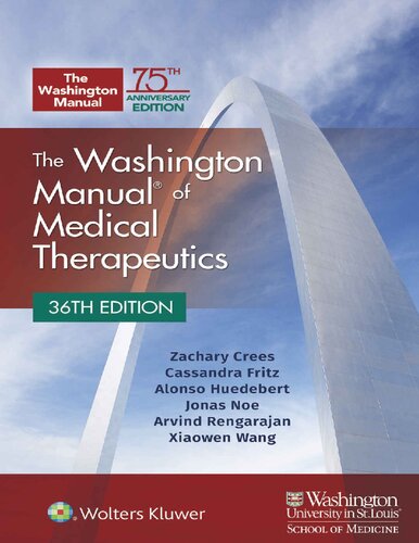 The Washington Manual of Medical Therapeutics 2019