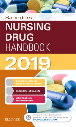 Saunders Nursing Drug Handbook 2019 E-Book 2018