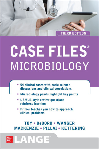 Case Files Microbiology, Third Edition 2014