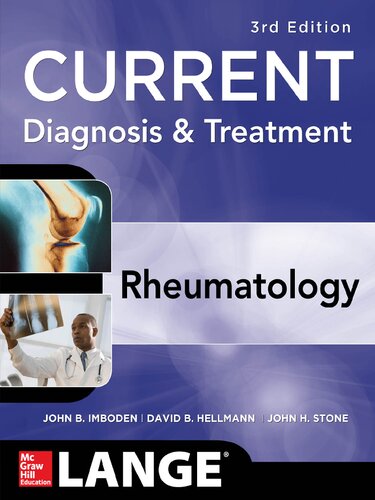 Current Diagnosis & Treatment in Rheumatology, Third Edition 2013