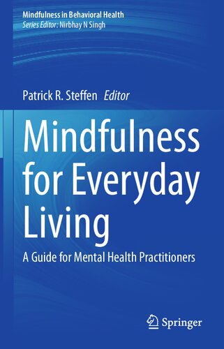 Mindfulness for Everyday Living: A Guide for Mental Health Practitioners 2020