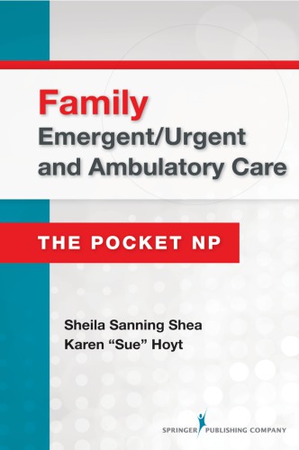 Emergent/Urgent and Ambulatory Care: Adult 2016