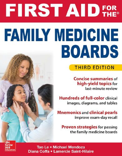 First Aid for the Family Medicine Boards, Third Edition 2017