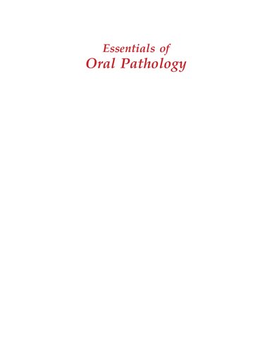 Essentials of Oral Pathology 2011