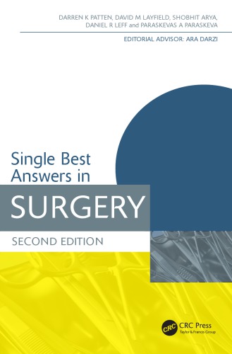 Single Best Answers in Surgery, Second Edition 2014