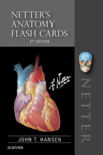 Netter's Anatomy Flash Cards 2018