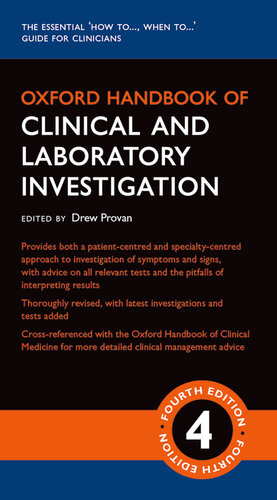 Oxford Handbook of Clinical and Laboratory Investigation 2018