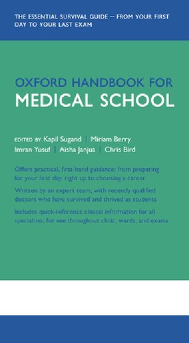 Oxford Handbook for Medical School 2019