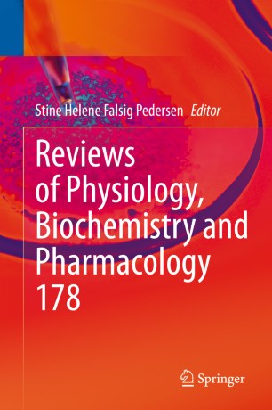 Reviews of Physiology, Biochemistry and Pharmacology 2020
