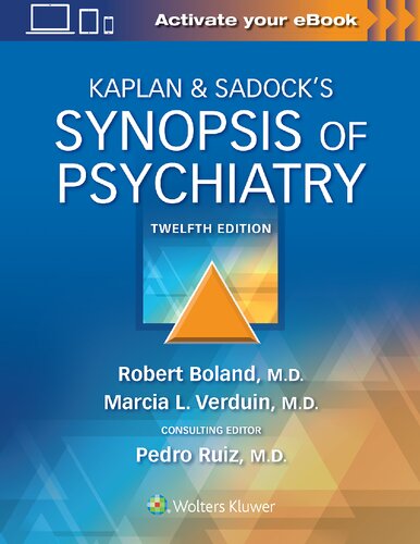 Kaplan & Sadock's Synopsis of Psychiatry 2021