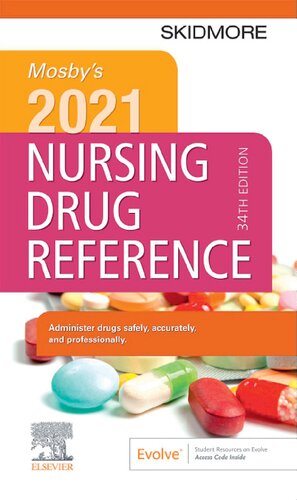 Mosby's 2021 Nursing Drug Reference E-Book 2020