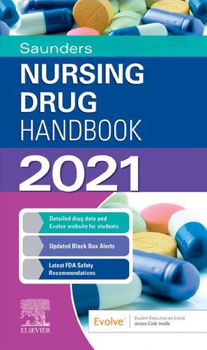 کتابچه راهنمای داروهای پرستاری ساندرز 2021