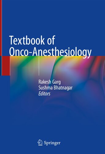 Textbook of Onco-Anesthesiology 2021