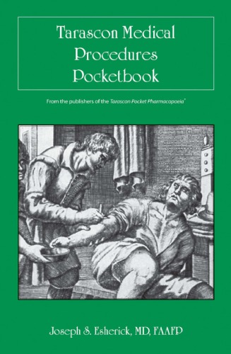 Tarascon Medical Procedures Pocketbook 2011