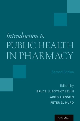 Introduction to Public Health in Pharmacy 2018