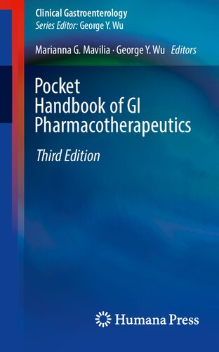 Pocket Handbook of GI Pharmacotherapeutics 2021
