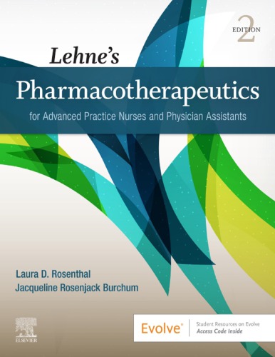 Lehne's Pharmacotherapeutics for Advanced Practice Nurses and Physician Assistants 2020
