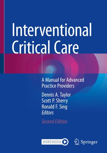 Interventional Critical Care: A Manual for Advanced Practice Providers 2021