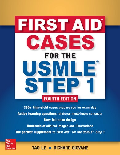 First Aid Cases for the USMLE Step 1, Fourth Edition 2018