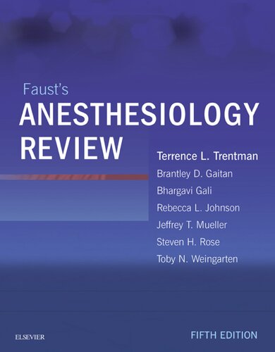 Faust's Anesthesiology Review 2019