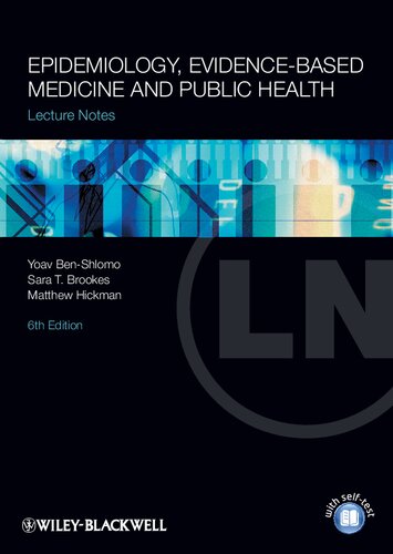 Public Health and Epidemiology at a Glance 2012