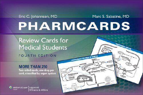 Pharmcards: Review Cards for Medical Students 2010