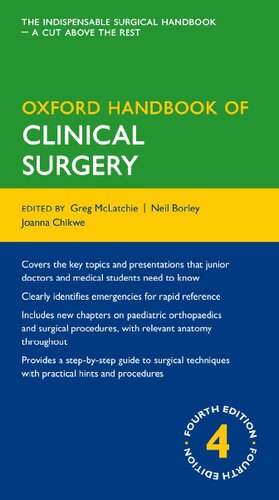 Oxford Handbook of Clinical Surgery 2013