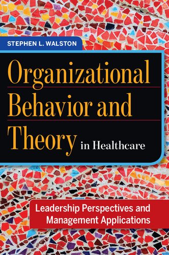 Organizational Behavior and Theory in Healthcare: Leadership Perspectives and Management Applications 2017