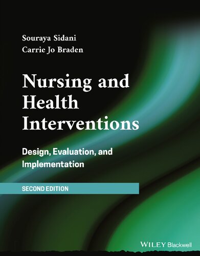 Nursing and Health Interventions: Design, Evaluation, and Implementation 2021