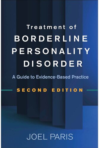 Treatment of Borderline Personality Disorder: A Guide to Evidence-Based Practice 2020