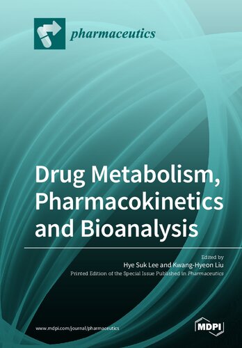 متابولیسم دارو، فارماکوکینتیک و بیوآنالیز