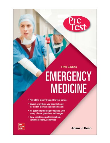 PreTest Emergency Medicine, Fifth Edition 2021
