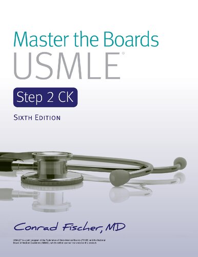 Master the Boards USMLE Step 2 CK 6th Ed. 2021
