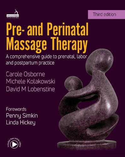 Pre- and Perinatal Massage Therapy: A comprehensive guide to prenatal, labor and post-partum practice 2021