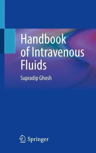 Handbook of Intravenous Fluids 2022