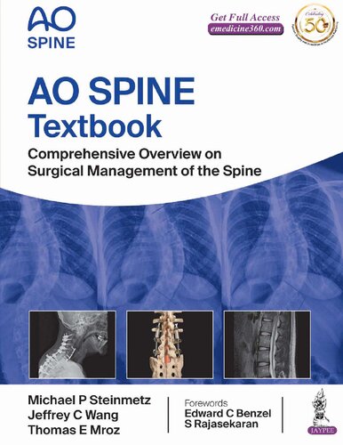 AO Spine Textbook: Comprehensive Overview on Surgical Management of the Spine 2020