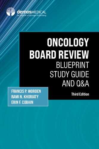 Oncology Board Review: Blueprint Study Guide and Qanda 2021
