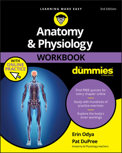 Anatomy & Physiology Workbook For Dummies with Online Practice 2018