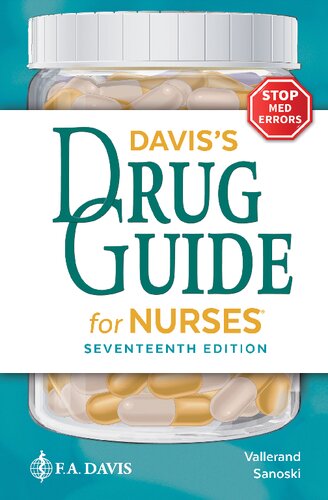 Davis's Drug Guide for Nurses 2020