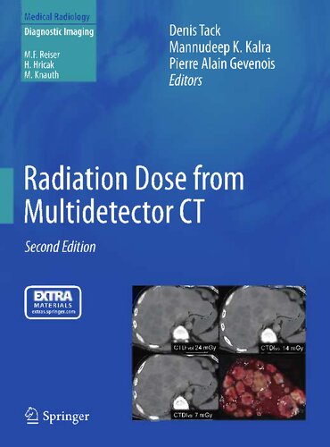 Radiation Dose from Multidetector CT 2012