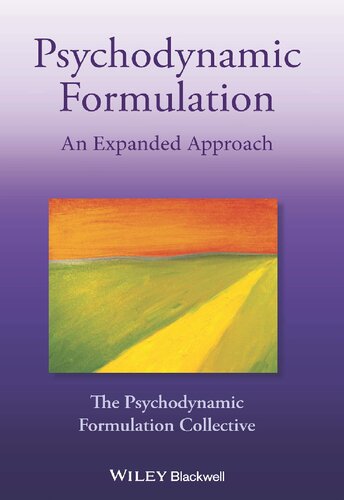 Psychodynamic Formulation: An Expanded Approach 2022