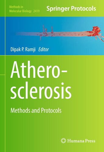 Atherosclerosis: Methods and Protocols 2022