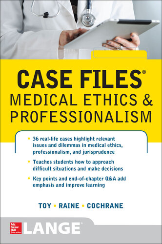 Case Files Medical Ethics and Professionalism 2015