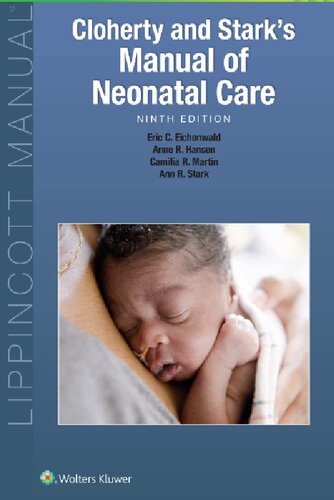 Cloherty and Stark's Manual of Neonatal Care 2022