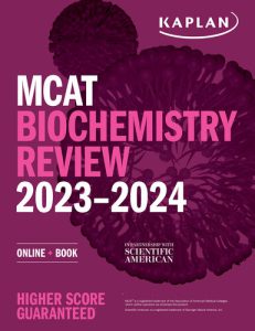 MCAT Biochemistry Review 2023-2024: Online + Book 2022