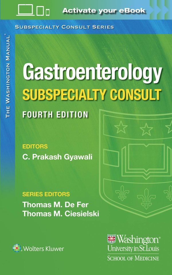 The Washington Manual Gastroenterology Subspecialty Consult 2020