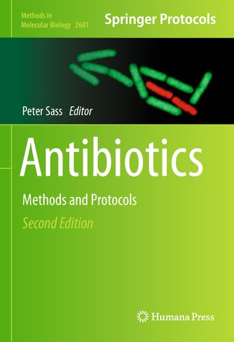 Antibiotics: Methods and Protocols 2022